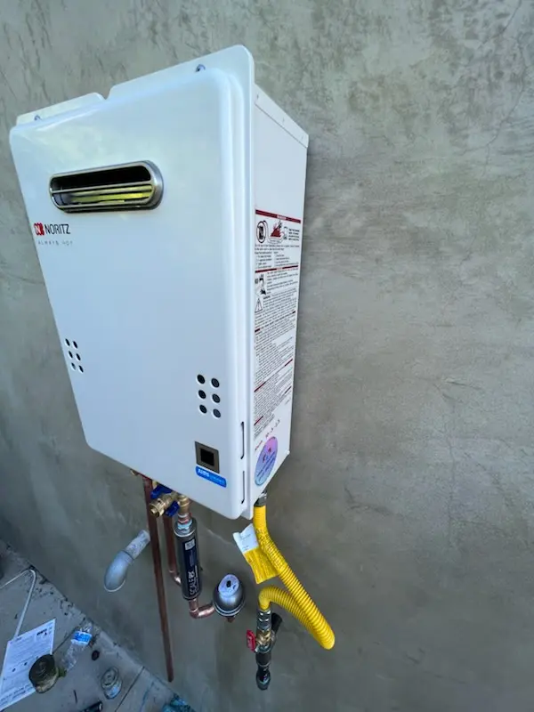 Tankless water heater installation for Allendale Area homes